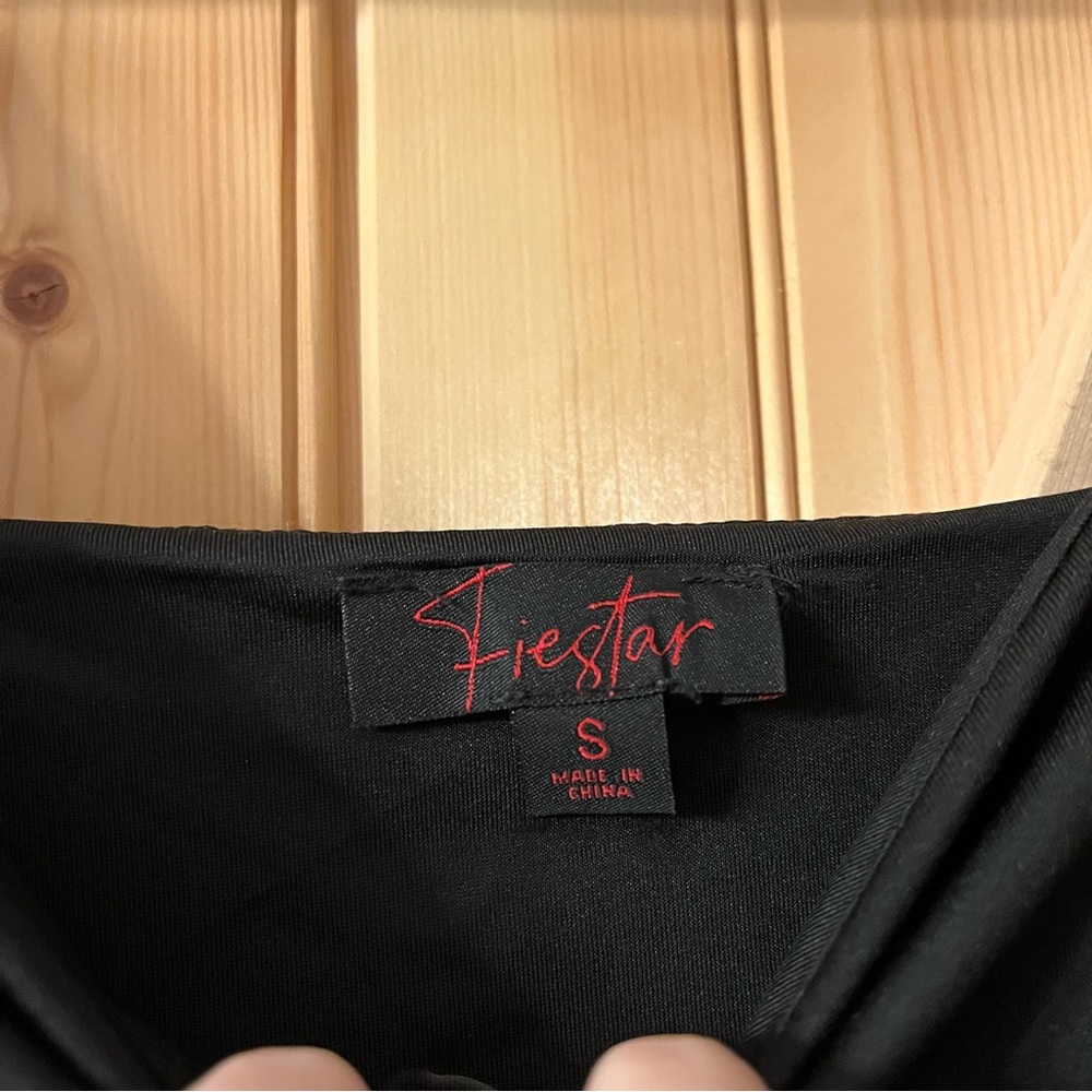 Black Long Sleeve Bodysuit - Picture 3 of 4